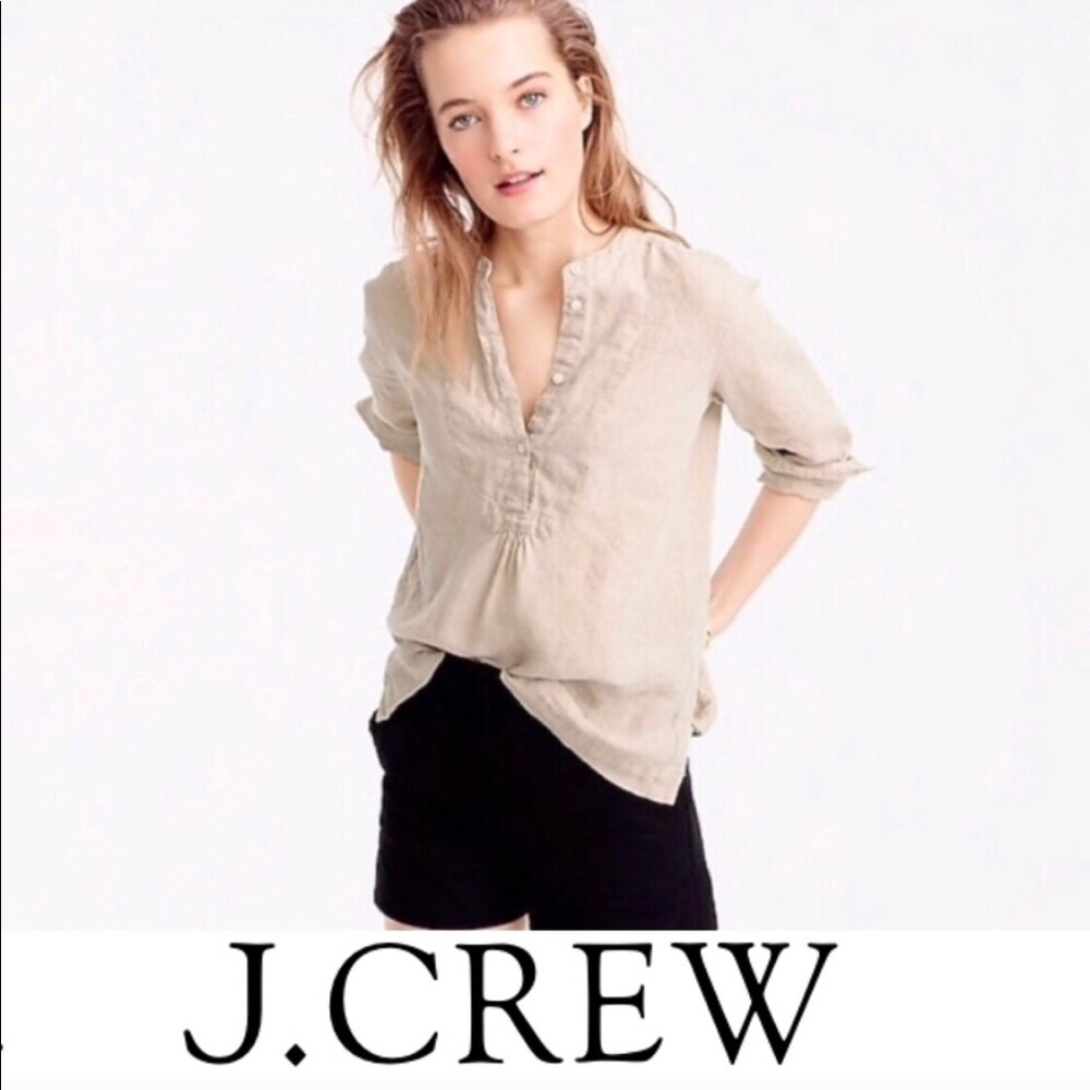 FINAL SALE J. Crew Baird McNutt Linen Button Up